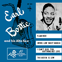 Earl Bostic and his Alto Sax