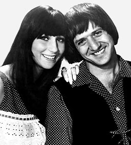 Cher Sarkisian and Sonny Bono