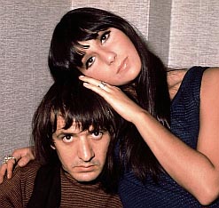 Sonny Bono and Cher Sarkisian